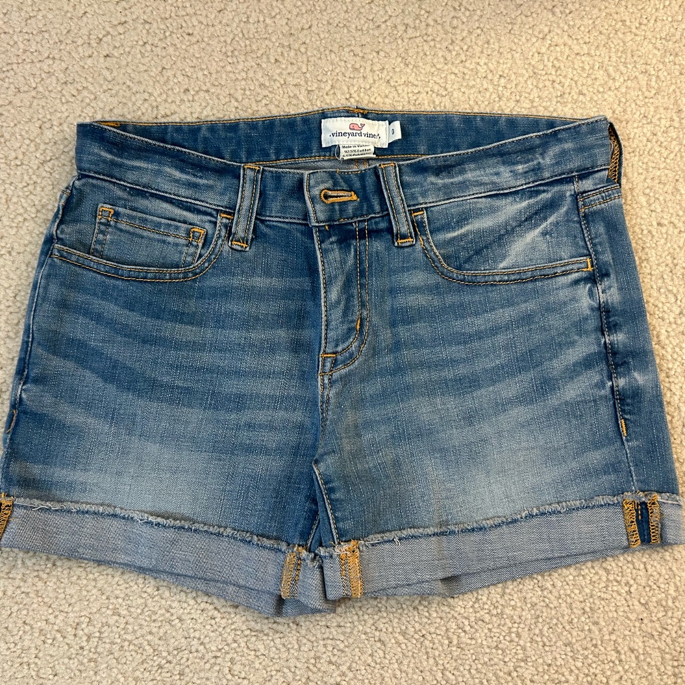 Vineyard Vines denim shorts - size 0